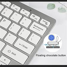 Teclado Sem Fio ANXIN203 Keyboard X5 Ultra-Thin Mini Wireless Bluetooth Keyboard, Support Win/Android/iOS System Tablet Accessories