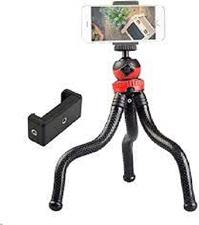 OCTOPUS FLEXIBLE TRIPOD JM801  (Black, Supports Up to 0.5 g)