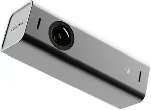 Lumina 4K Webcam: Studio-Quality Webcam Powered by AI. Look Great on Every Video Call. Compatible with Mac and PC (Rose Gold)