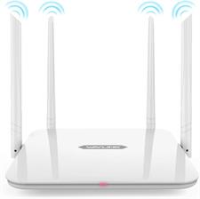 WAVLINK AC1200 WiFi Wireless Router,Dual-Band 5Ghz+2.4Ghz Smart Router,High Speed Router for Game & HD Video with 4x5dBi High Gain Antenna,Amplifiers PA+LNA,Guest Wi-Fi,Router/Access Point/WISP Mode