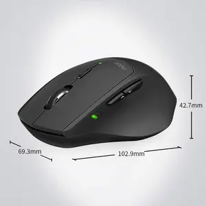 Rapoo "MT550 Wireless Mulit-Mode Laser Mouse | Black