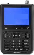 Digital Satellite Finder, Digital Signal Finder WS 6906 3.5" LCD Screen DVB-S FTA Receptor For QPSK Satlink Satellite Signal Meter Finder,Satellite Finder Meter