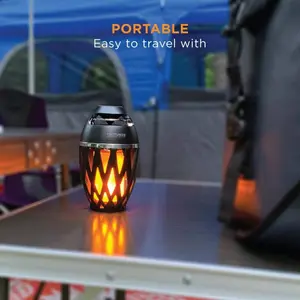 Limitless TikiTunes Portable Bluetooth Wireless Speaker- Black