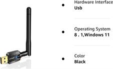 EDUP Long Range Bluetooth Adapter for PC Bluetooth 5.0 USB High Gain for Desktop Laptop Bluetooth Dongle EDR Wireless Receiver Transfer for Mouse, Keyboard,Speakers,Windows 7/8/10/8/11