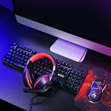 Marvo Scorpion CM409 4-IN-1 Gaming Starter kit Wired Mouse Keyboard Headset and Mouse Pad