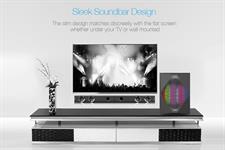 F&D T300X 140 W 2.1 Channel Soundbar Cum Tower Speaker Wireless Bluetooth Multimedia TV Speaker with Multicolor LED Display, Remote, Digital FM & USB