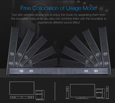 F&D T200X 140 W 2.1 Channel Soundbar Cum Tower Speaker Wireless Bluetooth Multimedia TV Speaker with Multicolor LED Display, Remote, Digital FM & USB