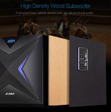 F&D F550X 112W 2.1 Channel Bluetooth Multimedia Speakers with Subwoofer, Remote, USB, SD Card, NFC