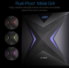 F&D F550X 112W 2.1 Channel Bluetooth Multimedia Speakers with Subwoofer, Remote, USB, SD Card, NFC