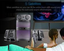 F&D F5060X 5.1 Bluetooth Multimedia Speaker System
