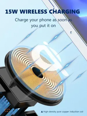 32W Desktop 5 In 1 Wireless Charging Station + QC3.0/ PD 30W CHARGER EU PLUG | LDNIO AW004