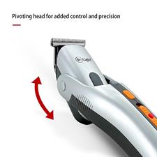 Mr.Light 6019 Rechargeable 8 in 1 Grooming Kit with Pivoting Head & Titanium Blade(40mins)