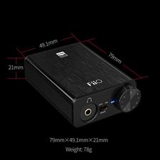 FiiO Headphone Amps Portable DAC USB Type-C Coaxial 384kHz/32bit (E10K)