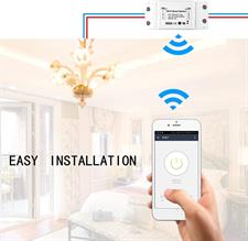 DIY WiFi Smart Light Switch MS-101 Breaker Timer Wireless Remote Control