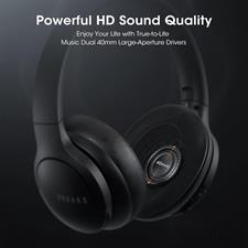 DOQAUS Life 4 Bluetooth Headphones 3 EQ Modes, Built-in HD Mic
