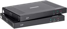 Monoprice 4K Pro HDBaseT Extender Kit, IR, 70 Meters with PoC, Over Cat6, RS232, HDCP 2.2, Black - Blackbird Series