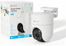 EZVIZ 2K+  H8C 4MP Outdoor Camera Wired, 360° PTZ WiFi Camera for Home Security, Outside Surveillance with AI Detection Auto-Tracking, Color Night Vision, Two-Way Talk, Waterproof, Alexa, 512GB Support