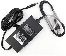 Dell 130W 240V Slim 7.4mm Pin Laptop Charger Adapter for Alienware, Inspiron 15, Latitude, Precision and Vostro 15 Models with Power Cord