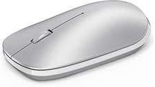 OMOTON Bluetooth Mouse for iPad and iPhone (iPadOS 13 / iOS 13 and Above), Ultra-Thin Wireless Mouse Compatible with Bluetooth Enabled Computer, Laptop, PC, Notebook, and Mac Series (Silver)(Rose Gold)
