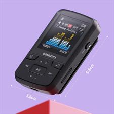 MP3 Player with Bluetooth | Portable Music Player with Headphones | Colour Screen, Easy Controls, Lock Button, Sports Clip | Oakcastle 8GB Bluetooth