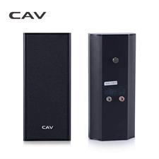 CAV AL20 Wall-Mounted Speaker Pair. Home Theater Passive Speaker Easy Setup Mini System AUX Sealed Wall-Surround Speakers.