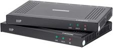 Monoprice 4K Pro HDBaseT Extender Kit, IR, 70 Meters with PoC, Over Cat6, RS232, HDCP 2.2, Black - Blackbird Series