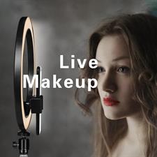 Ring Light 10" with 67" Extended Tripod Stand & Phone Holder for YouTube Video, Camera Led Ring Light for Streaming, Makeup, Selfie Photography Compatible with iPhone Android