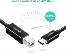 UGreen 50446 USB Type C to USB 2.0-B Printer Cable