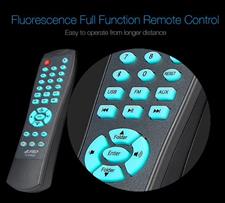 F&D F210X 2.1 Channel Multimedia Speaker (Black) | Wireless Bluetooth Speakers | Subwoofer Satellite Speakers/LED Display/USB/SD Card | Home Theatre | Powerful Bass | Speaker for Laptop, Pc & Mobile