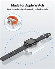 Wireless Charger, Magnetic Foldable 3 in 1 Mag-Safe Charger, Fast Travel Wireless Charging Station for iPhone 15/14/13/12/ Series,for iWatch,for AirPods