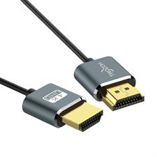 TWOZOH Ultra-Thin HDMI to HDMI Cable 15FT, Hyper Slim HDMI 2.0 Cable, Extreme Flexible HDMI Cord Support 3D/4K@60Hz, 2160P, 1080P