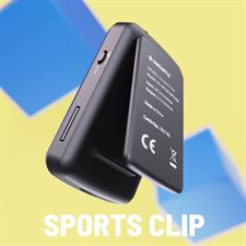 MP3 Player with Bluetooth | Portable Music Player with Headphones | Colour Screen, Easy Controls, Lock Button, Sports Clip | Oakcastle 8GB Bluetooth