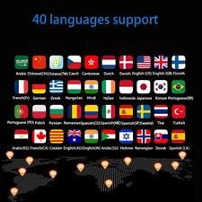 Hii AI Translator, Instant Translation Machine over 40 Languages with Anti-lost Function, Intelligent Voice Translator, Compatible with Most iOS and Android for Travelling Business Oral Communication