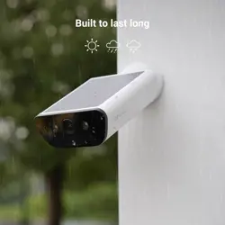 EZVIZ 4K Solar Security Camera with Built-in Solar Panel, AOV Mode 24/7 Recording, Outdoor Wifi Camera, CCTV Cameras, Colour Night Vision, Human Detection, Vehicle Detection, Two Way Audio, CB5
