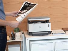 HP Never stop Laser MFP 1200a Printer Black and White