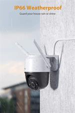 IMOU Cruiser SE 2MP Outdoor Security Camera Color Night Vision with Floodlight and Microphone, 1080P (2MP) FHD Pan/Tilt 2.4G Wi-Fi Camera