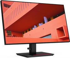 Lenovo ThinkVision P27h-20 27" WQHD WLED LCD 2K Monitor - 16:9 - Raven Black - 27" Class - in-Plane Switching (IPS) Technology - 2560 x 1440-16.7 Million Colors - 350 Nit Typical (Used)