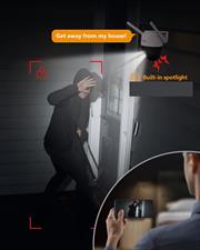 IMOU Cruiser SE 2MP Outdoor Security Camera Color Night Vision with Floodlight and Microphone, 1080P (2MP) FHD Pan/Tilt 2.4G Wi-Fi Camera