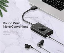 Orico SC2-BK 3.5mm to USB Audio Adapter