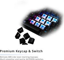 DREVO Seer TE 60% Wired RGB Backlit Mechanical Gaming Keyboard Ultra Compact Mini 61 Key (Brown Switch, Black)