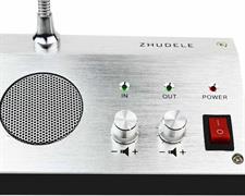 ZDL 9908 Bank/ Office/ Store/ Station Counter Window Intercom System, Dual-Way Intercommunication Microphone, Interphone System