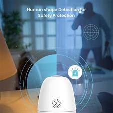 Tenda CP6 2K Indoor Wireless Pan Tilt Cameras for Home Security, Baby Monitor, Pet Camera with Phone APP, 2-Way Audio, Night Vision, Auto Tracking, Siren, AI Human & Motion Detection
