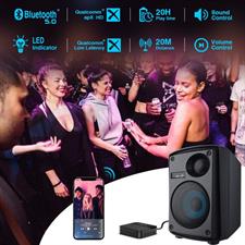 SONRU Bluetooth 5.0 Transmitter Receiver, Bluetooth Audio Adapter Digital Optical TOSLINK RCA 3.5mm Audio Cable for TV/Home Stereo System Low Latency