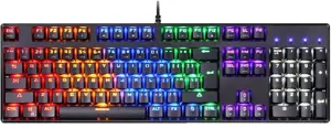 Mechanical keyboard Motospeed CK107 RGB (black)