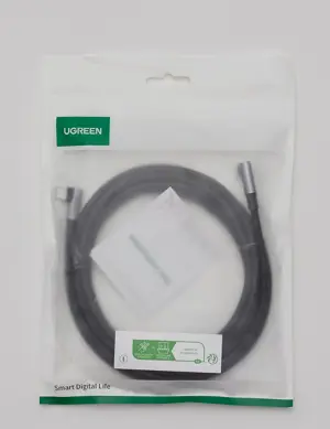 UGREEN USB C to USB C Cable Right Angle 100W Fast Charge 90 Degree Type C Power Data Lead Compatible with MacBook Pro/Air, iPad Pro 2025, iPhone Air/17/16, Galaxy S25/S24 Ultra, Pixel 9 (3M)