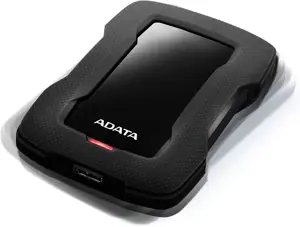 ADATA HD330 2TB USB 3.1 Shock-Resistant Extra Slim External Hard Drive Black 