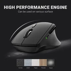 Rapoo "MT550 Wireless Mulit-Mode Laser Mouse | Black