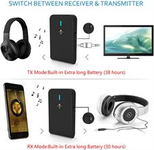 DUTTY 5.0 Bluetooth Adapter Wireless Audio Bluetooth Transmitter Receiver for PC TV Car 3.5mm AUX Music Receiver Sender Adaptador (BT6)