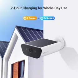 EZVIZ 4K Solar Security Camera with Built-in Solar Panel, AOV Mode 24/7 Recording, Outdoor Wifi Camera, CCTV Cameras, Colour Night Vision, Human Detection, Vehicle Detection, Two Way Audio, CB5