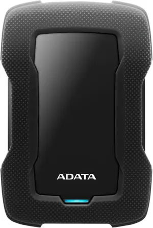ADATA HD330 2TB USB 3.1 Shock-Resistant Extra Slim External Hard Drive Black 